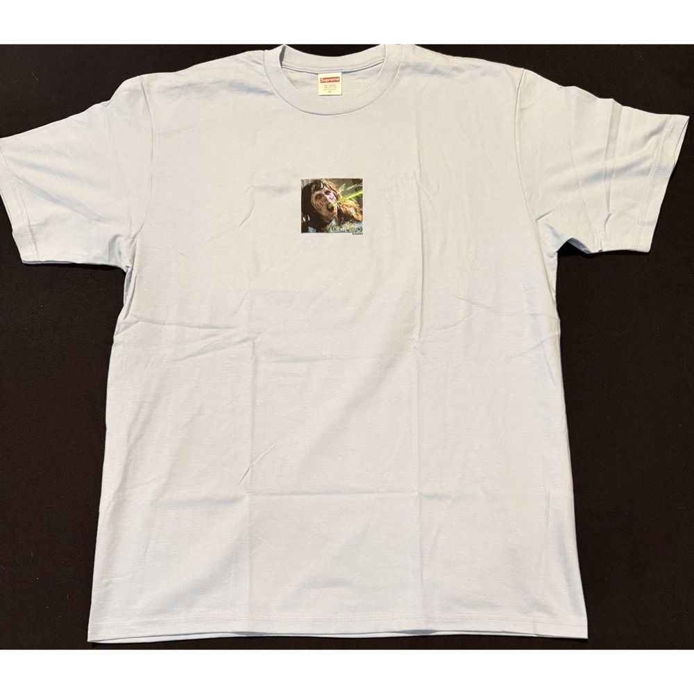 Supreme x‎ The Exorcist Puke Tee Powder Blue Mens Size XL
